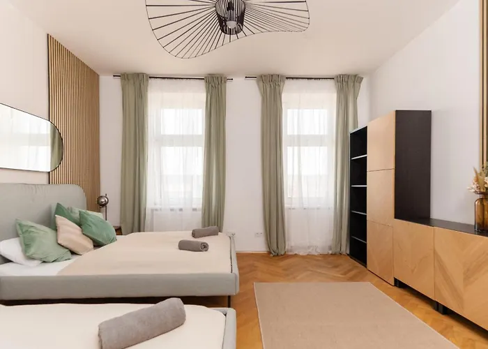 Monthly Only - 5 Min To U1 Vorgartenstrasse - Fast Center Apartament