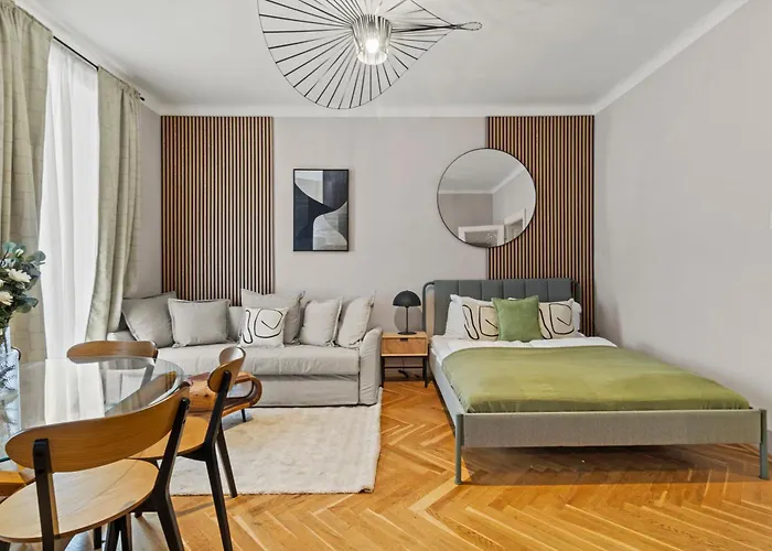 Monthly Only - 5 Min To U1 Vorgartenstrasse - Fast Center Apartament *