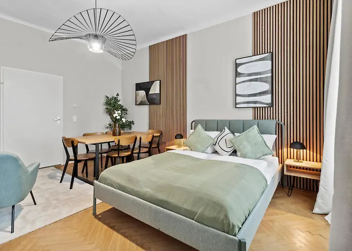Apartament Monthly Only - 5 Min To U1 Vorgartenstrasse - Fast Center Wiedeń