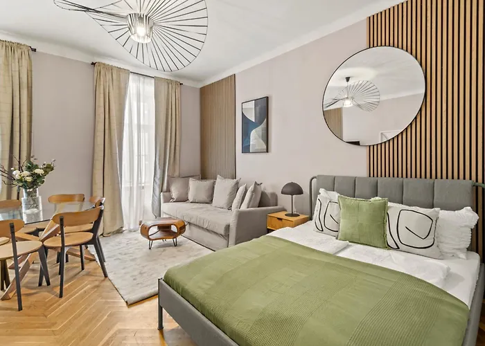 Monthly Only - 5 Min To U1 Vorgartenstrasse - Fast Center Apartament *